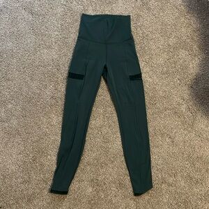 Dark green Nike leggings